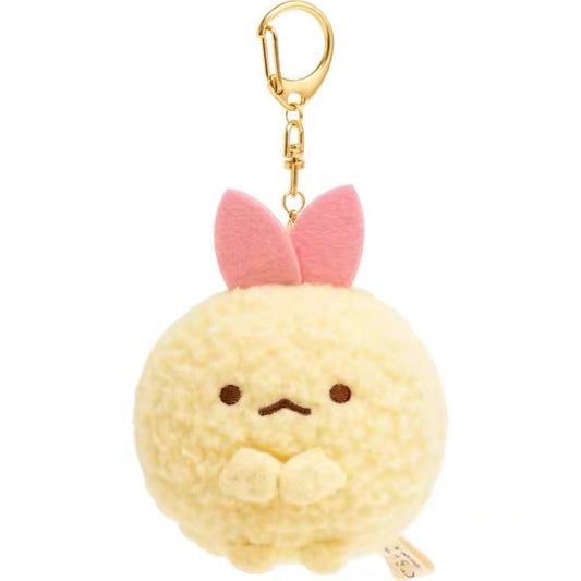 Sumikko Gurashi Angel Fried Shrimp Keychain