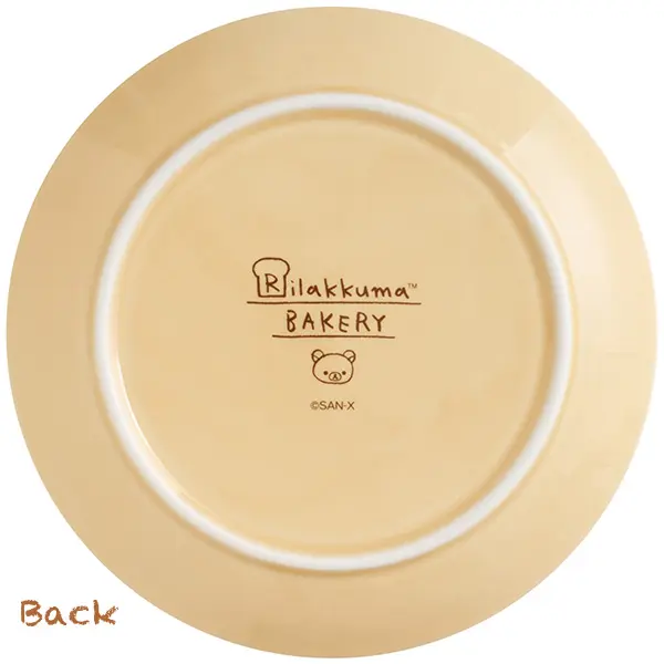 Rilakkuma Bakery Round Plate