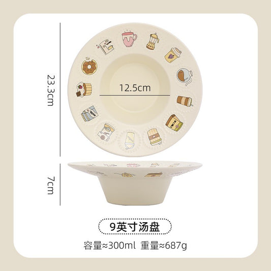 Linggu Afternoon Tea Bowls & Plates