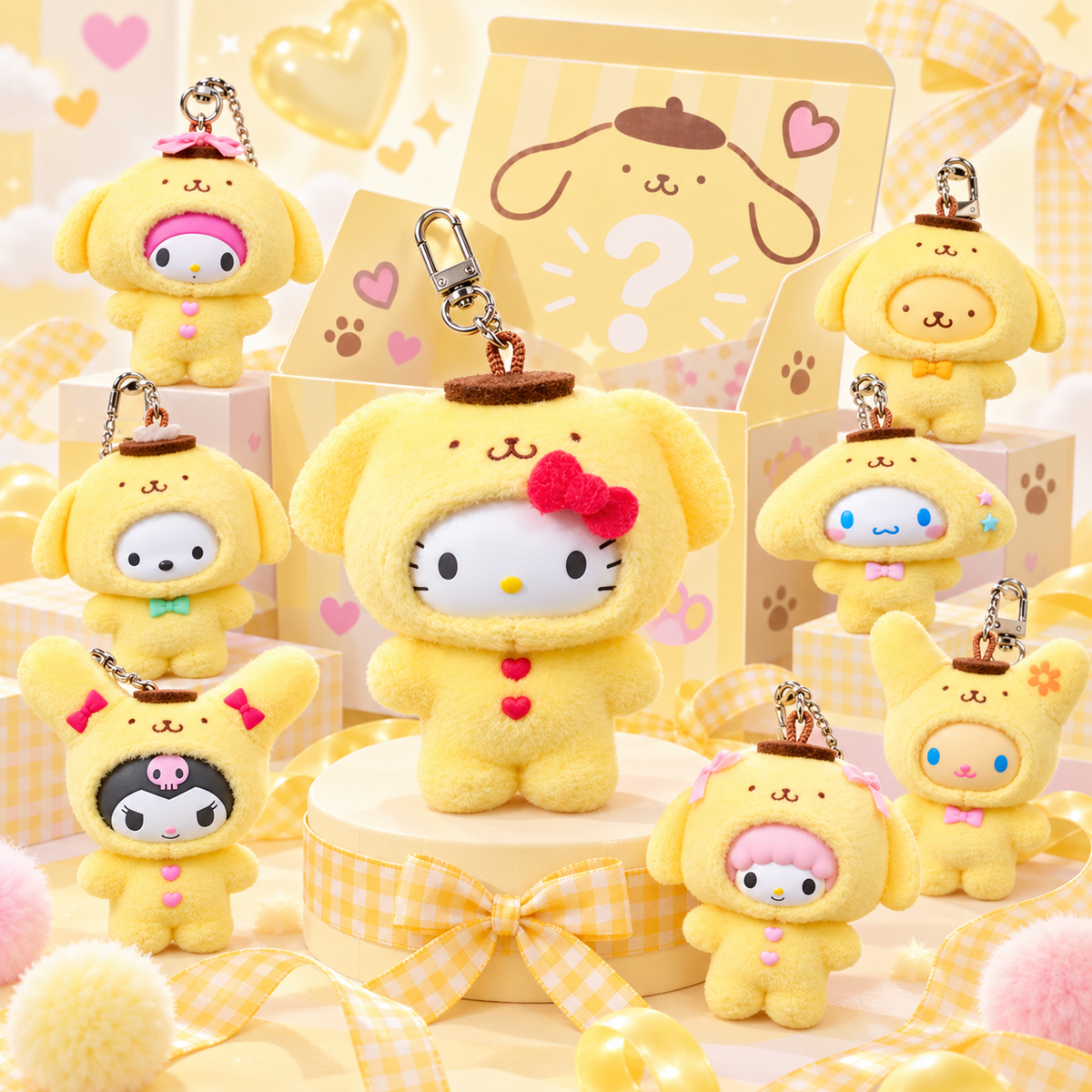 Usahana Mini Plush Mascot Blind Box