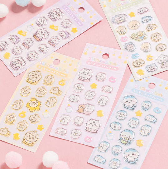 Chiikawa Baby Mini Puffy Seal Stickers