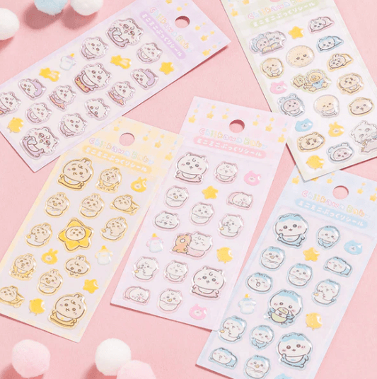 Chiikawa Baby Mini Puffy Seal Stickers