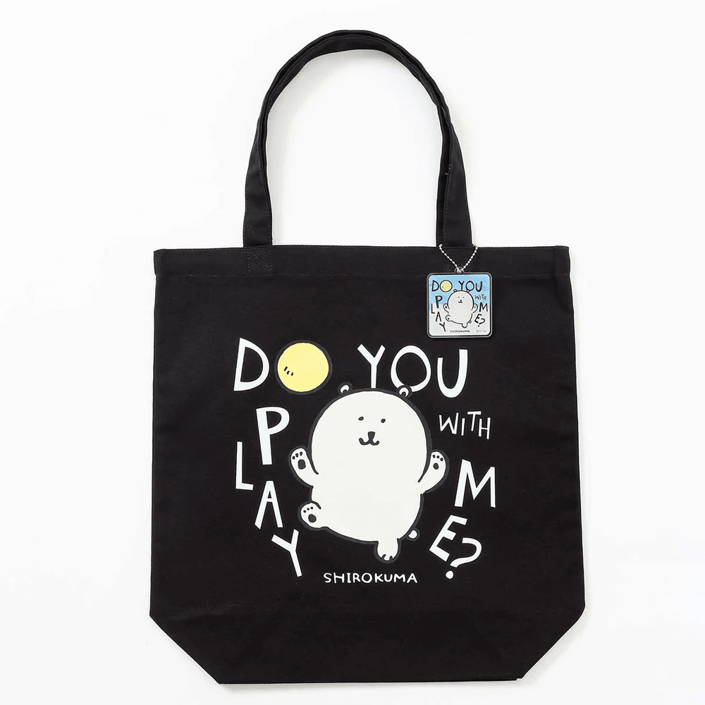 Nagano Bear Polar Bear Canvas Tote Bag