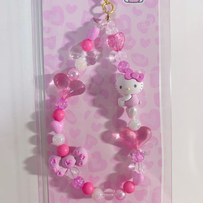 Hello Kitty Heart Phone Strap