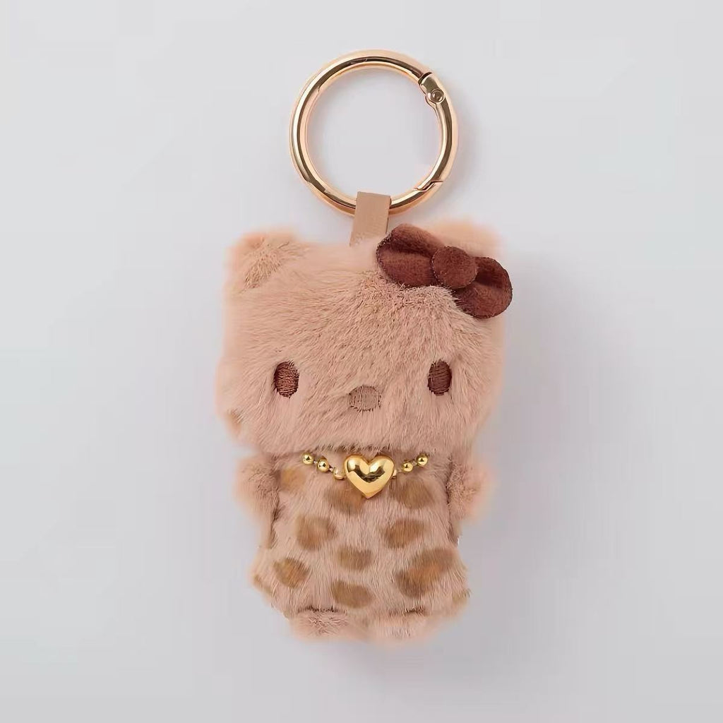 Sanrio Mini Leopard Print Hello Kitty Mascot