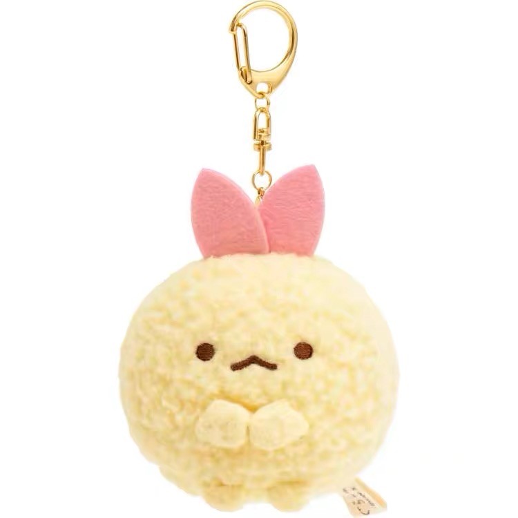 Sumikko Gurashi Angel Fried Shrimp Keychain