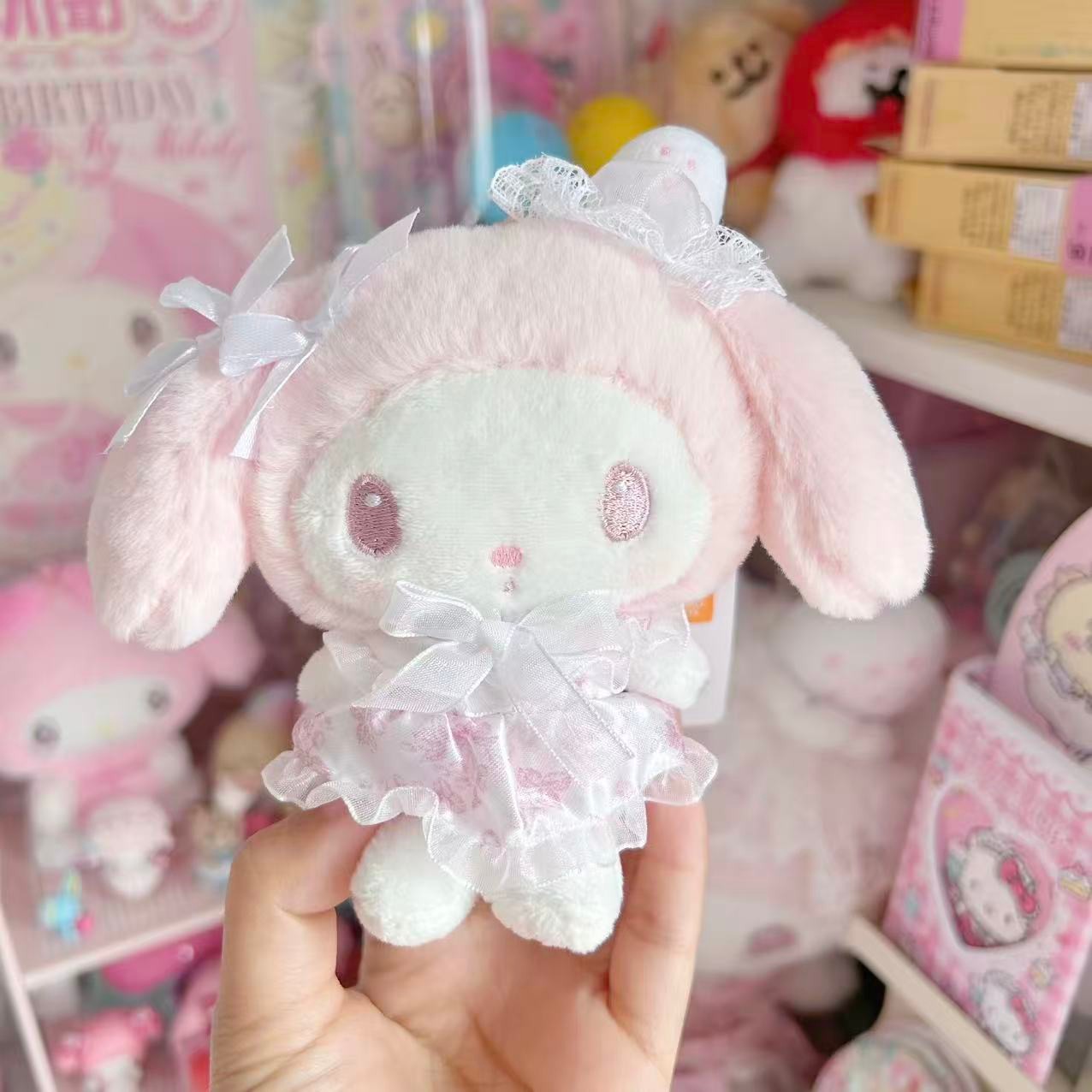 Sanrio White Strawberry My Melody Mascot 2025