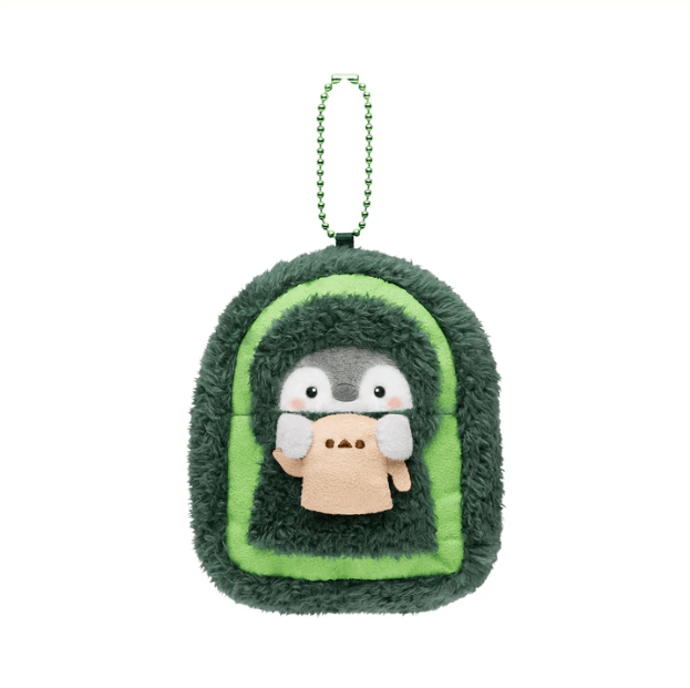 Positive Energy Penguin (Koupen-chan) Green Clay Figure Mascot