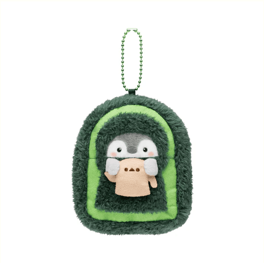 Positive Energy Penguin (Koupen-chan) Green Clay Figure Mascot