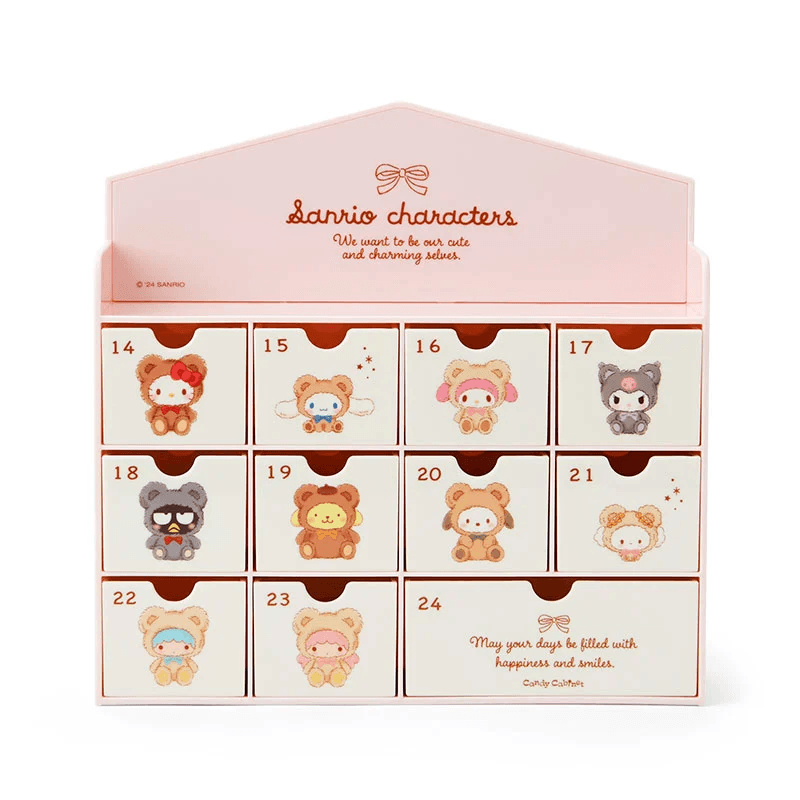 Sanrio Christmas Advent Calendar Storage Box 2024