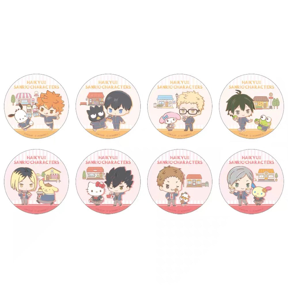 Haikyu!! x Sanrio Pin Blind Pack