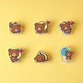 Rilakkuma Honey Expedition Acrylic Clip Mascot Blind Bag