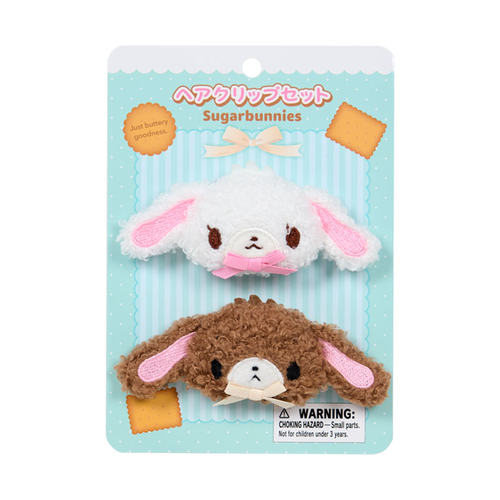 Sanrio Sugar Bunnies Plush Pin Badge
