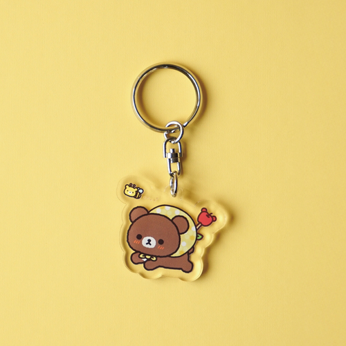 Rilakkuma Brothers Acrylic Keychain