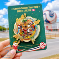 Canada World Cup Spinning Fridge Magnet - Moose