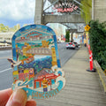 Granville Island Ocean Flow Fridge Magnet