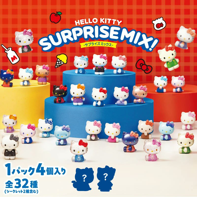 Re-ment Hello Kitty Mini Figure Blind Bag