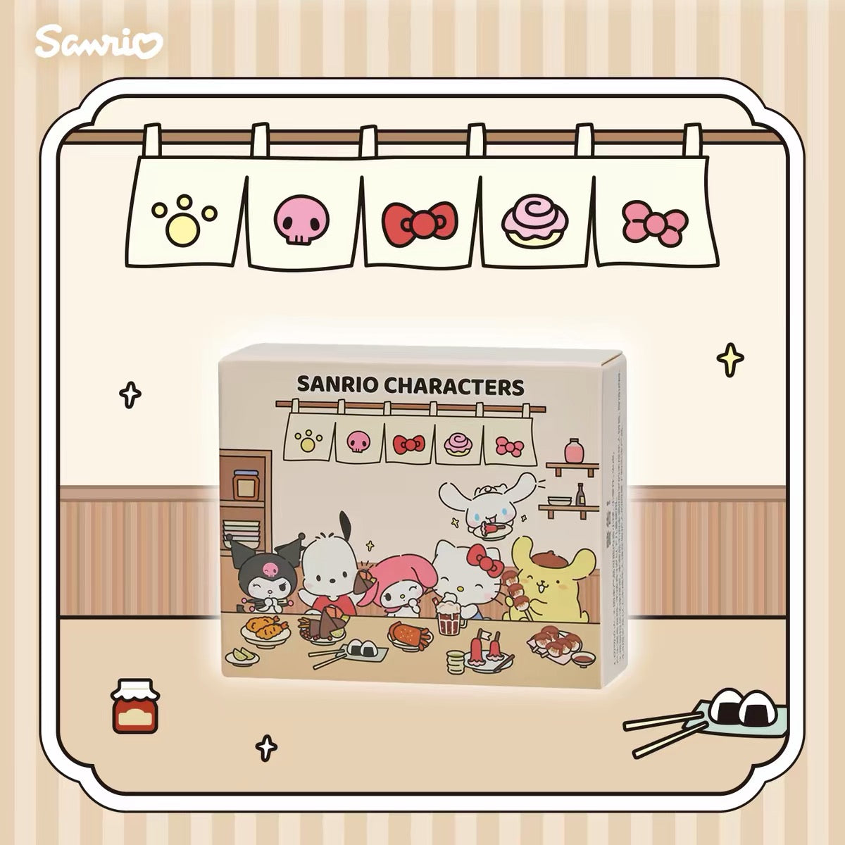 Sanrio Midnight Diner Hair Clip Blind Box