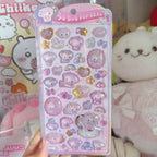 Sanrio POP SEAL 3D Sticker Sheet - My Melody