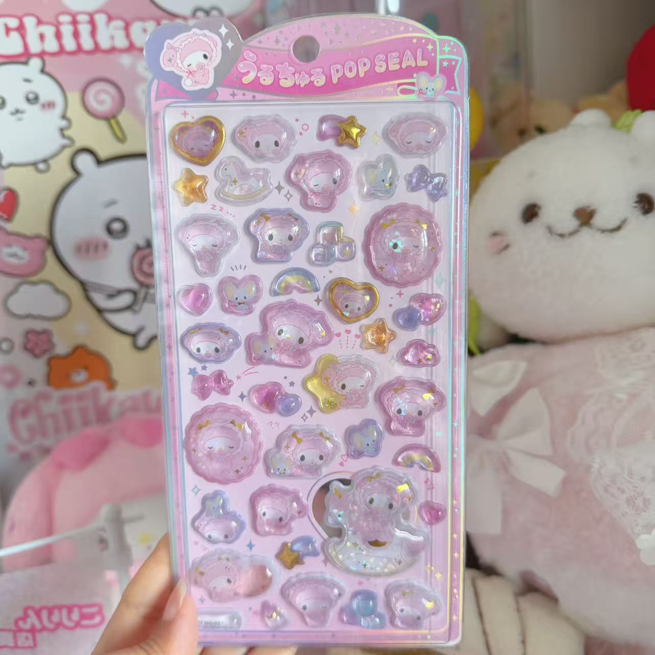 Sanrio POP SEAL 3D Sticker Sheet - My Melody