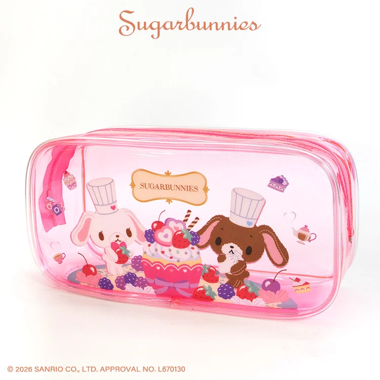 Sanrio Sugar Bunnies Clear Pen Case