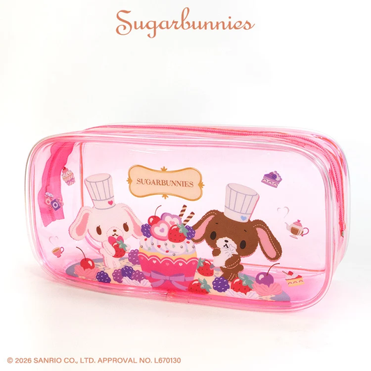 Sanrio Sugar Bunnies Clear Pen Case