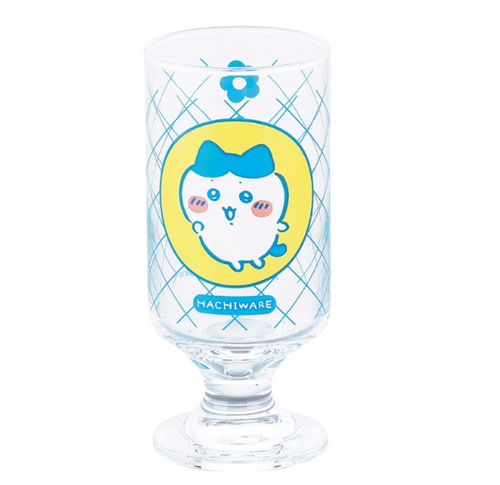 Chiikawa Retro Soda Glass with Base - Hachiware