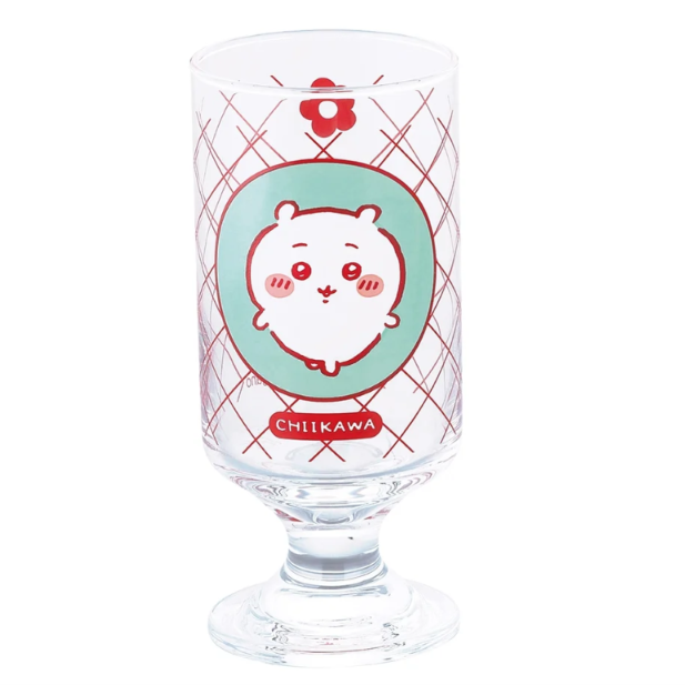 Chiikawa Retro Soda Glass with Base - Chiikawa
