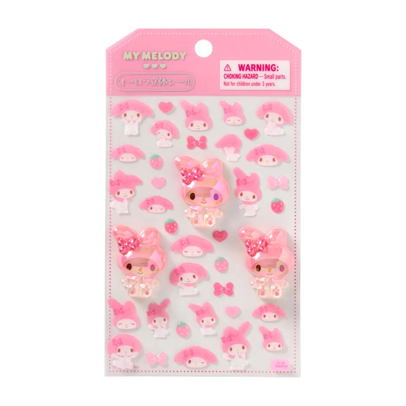 Sanrio Aurora 3D Sticker Sheet - My Melody