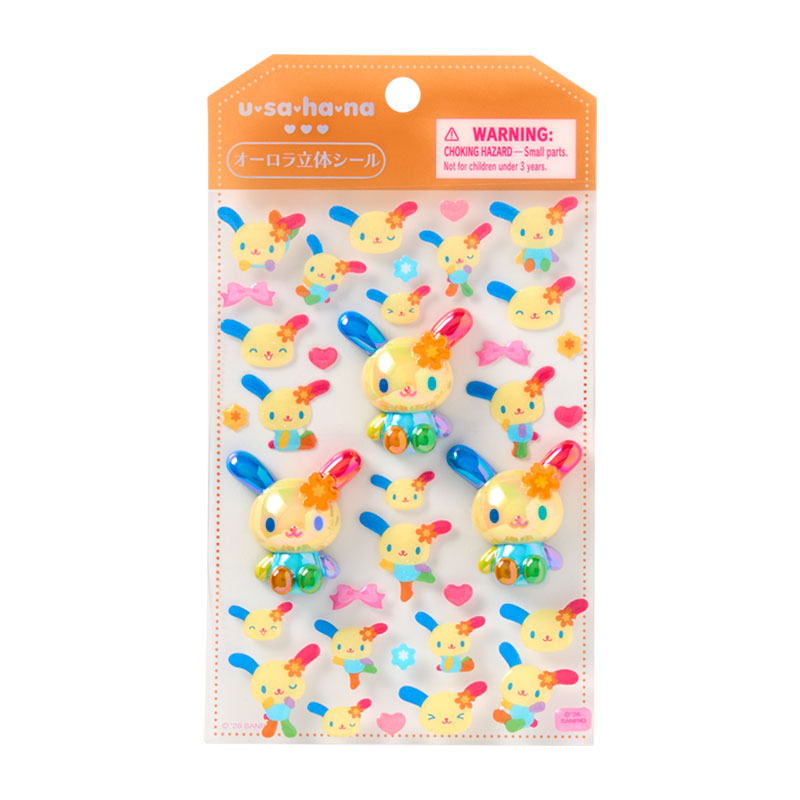 Sanrio Aurora 3D Sticker Sheet - Usahana