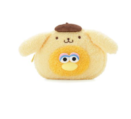 Pompompurin plush storage pouch design
