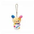 Usahana mascot charm in silly daily-life pose