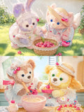 Duffy & Friends Cherry Baking plush - LinaBell, StellaLou, and CookieAnn in baker outfits