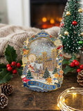 Montreal Winter Floating Glitter Magnet