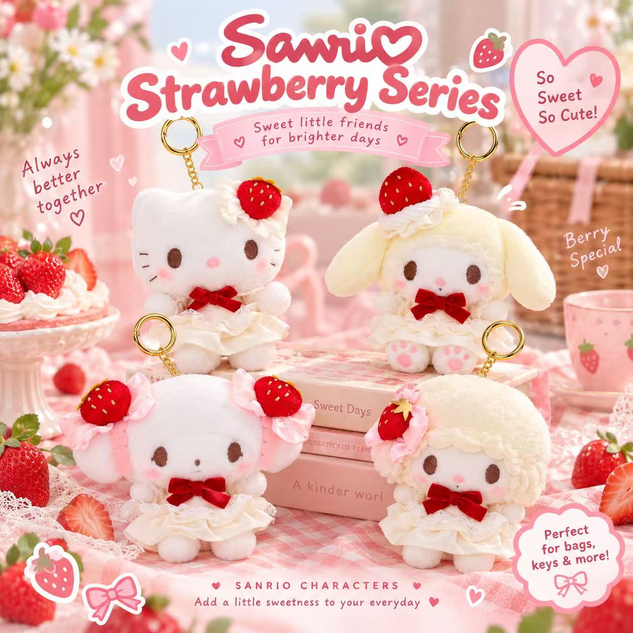Sanrio Strawberry Cake Mascot