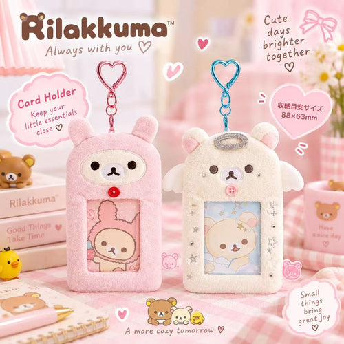 Rilakkuma Plush Card Holder