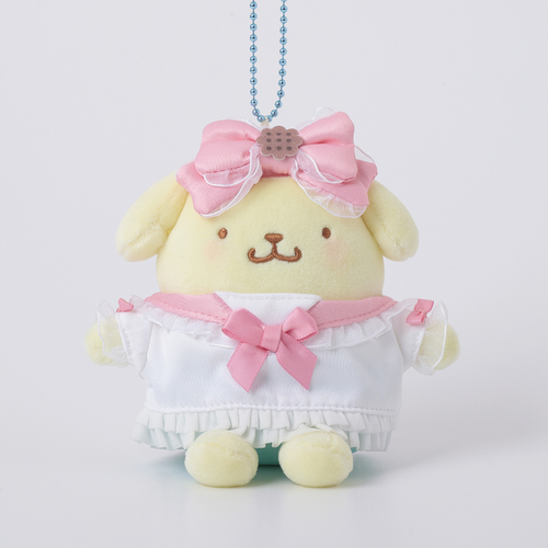 Sanrio Pompompurin Ribbon Bow Mascot