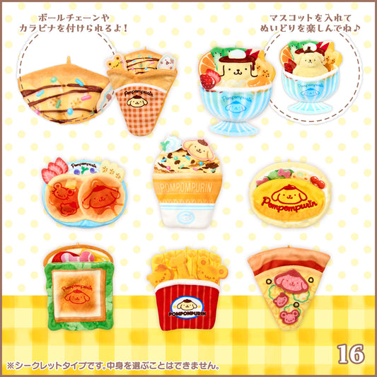 Pompompurin Food Plush Mascot Pouch Blind Box