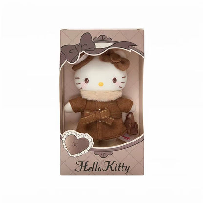 Sanrio Hello Kitty Modern Holiday Long-Leg Mascot - Elegant Trench Coat