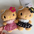 Sanrio Hello Kitty Leopard Print Skirt Mascot