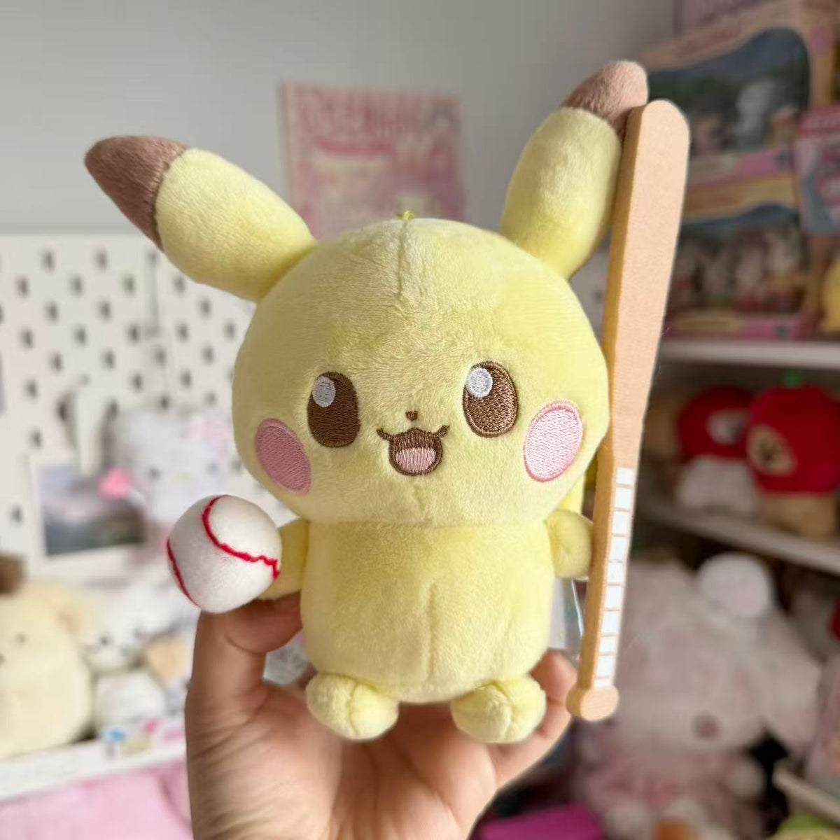 Pokemon Pikachu Baseball Mascot