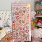 Bonbon Drop Animal 3D Sticker Sheet