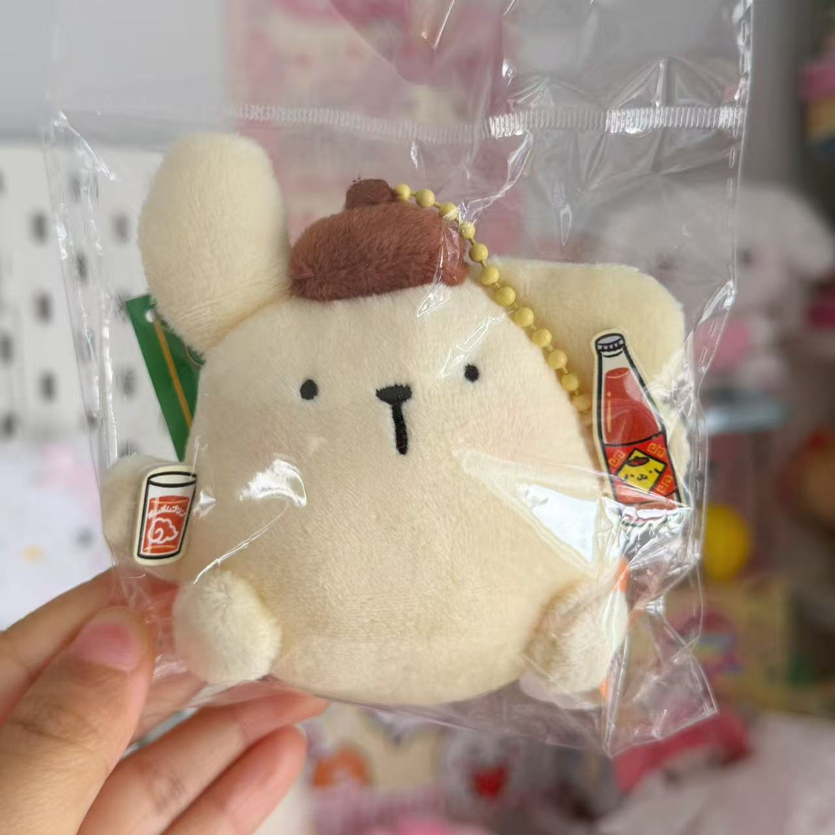 Korea Pompompurin Pop-Up Emoji Mascot