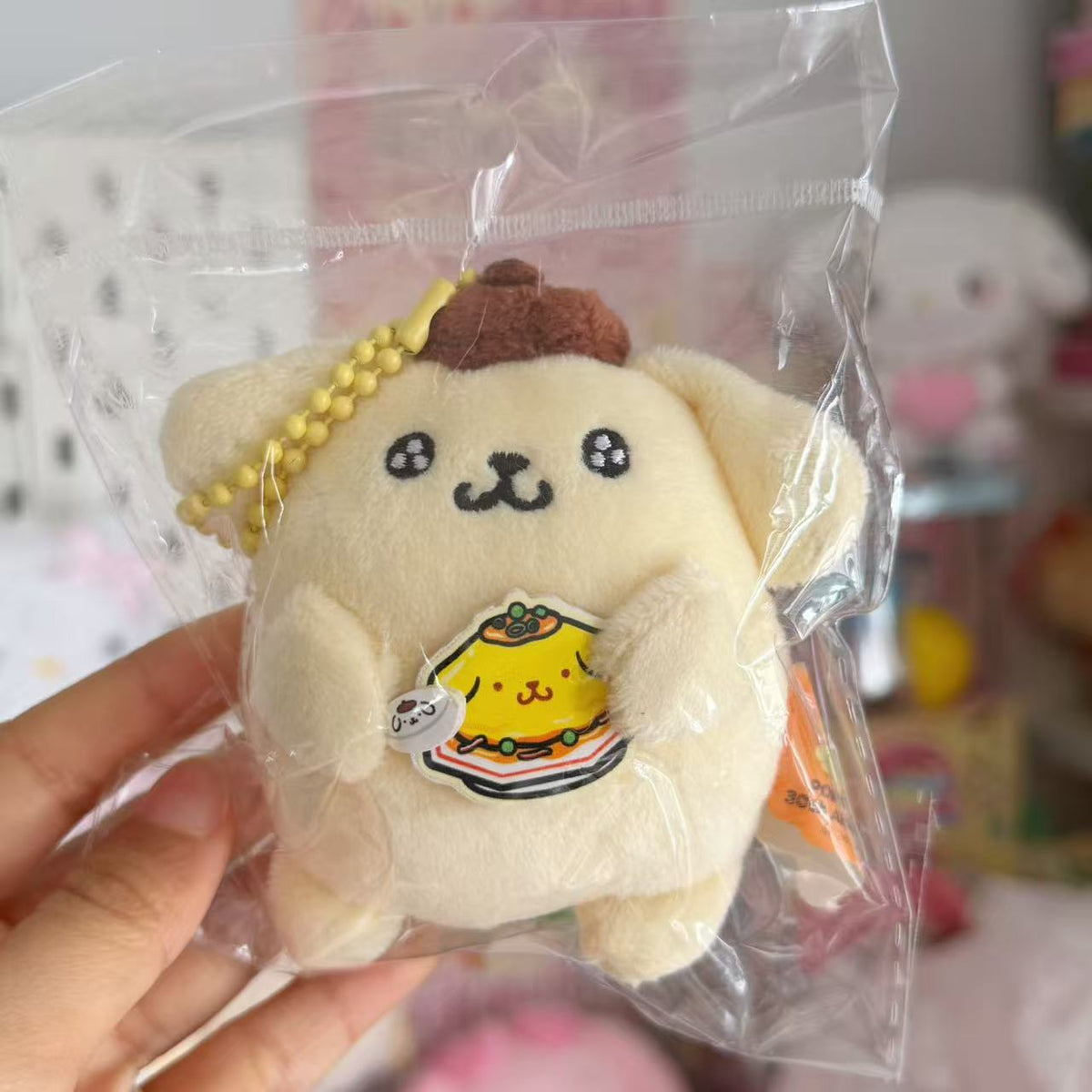 Korea Pompompurin Pop-Up Emoji Mascot