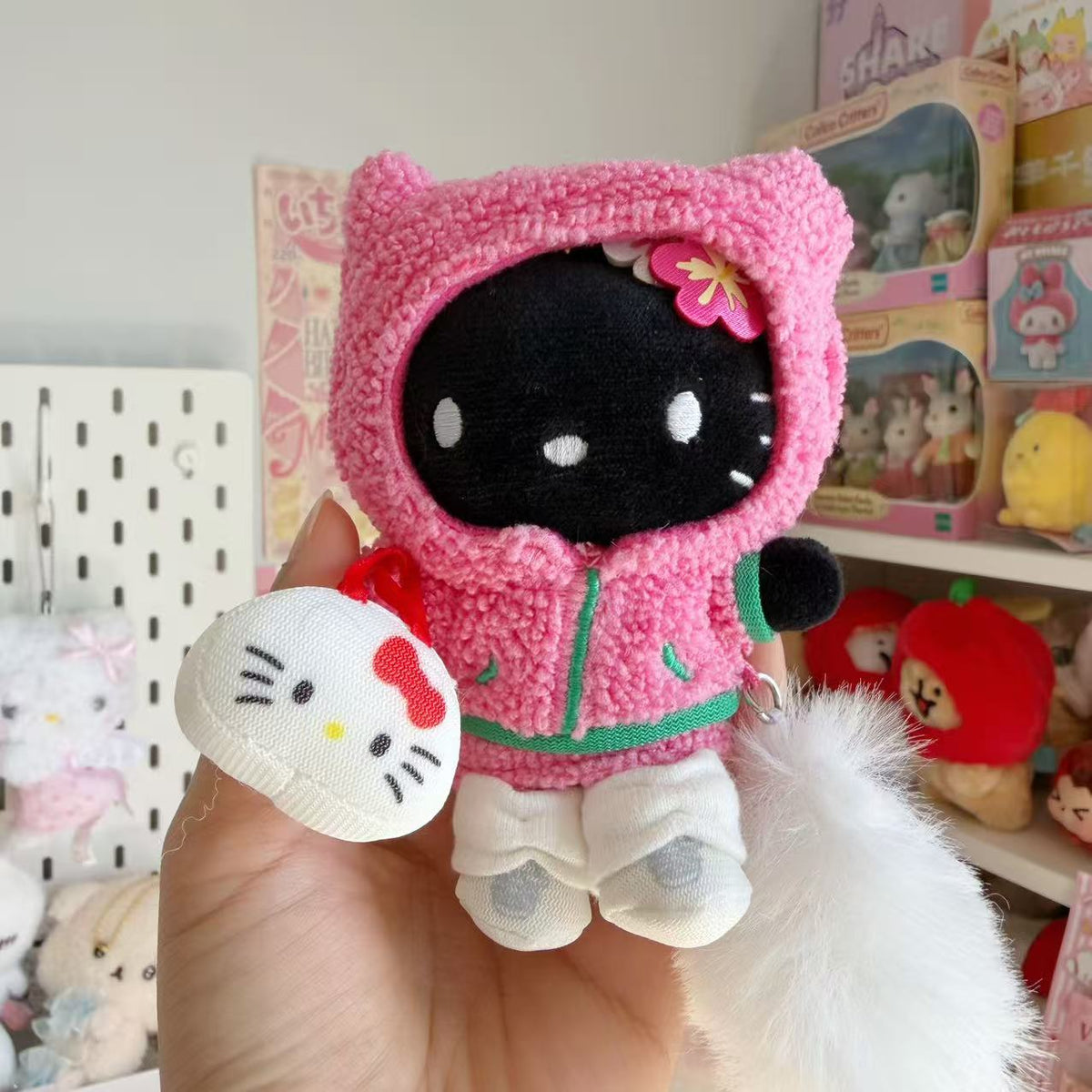 Hello Kitty Tan Sweater Mascot