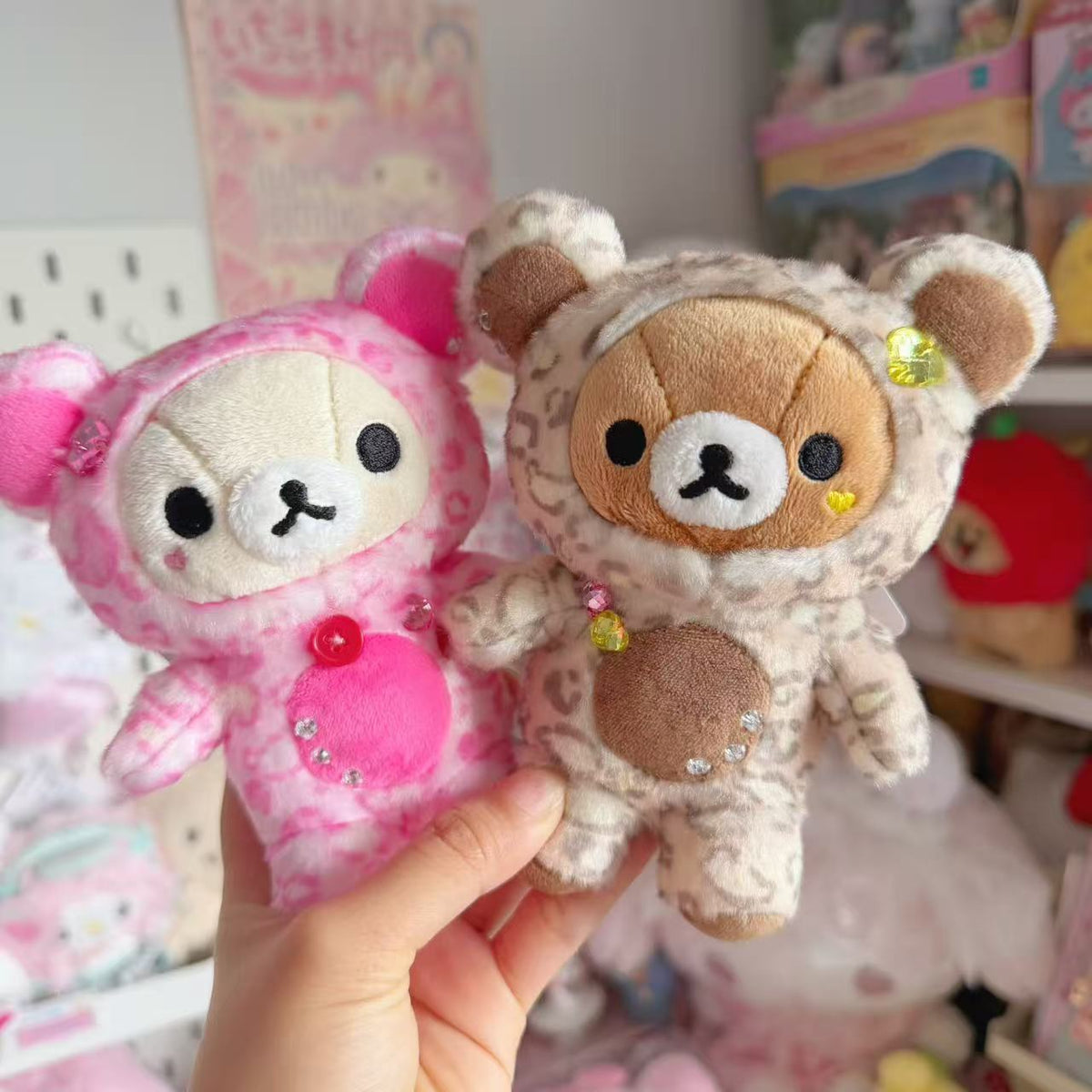 Korilakkuma Leopard Diamond Mascot