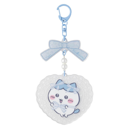Chiikawa Ribbon Lace Keychain - Hachiware