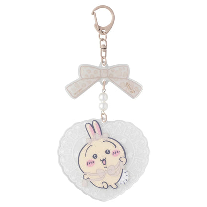 Chiikawa Ribbon Lace Keychain - Usagi