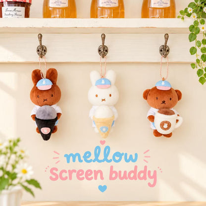 Miffy Gyeongju Exclusive Dessert Mascot - Melanie Blue Hat Sesame Ice Cream