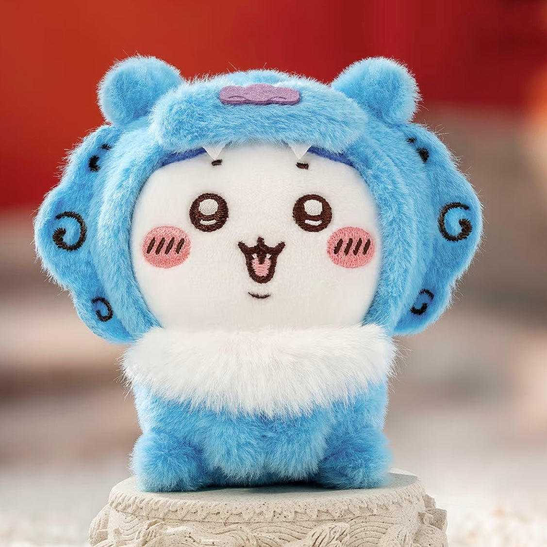 Chiikawa Beijing Roof Guardian Mascot - Hachiware